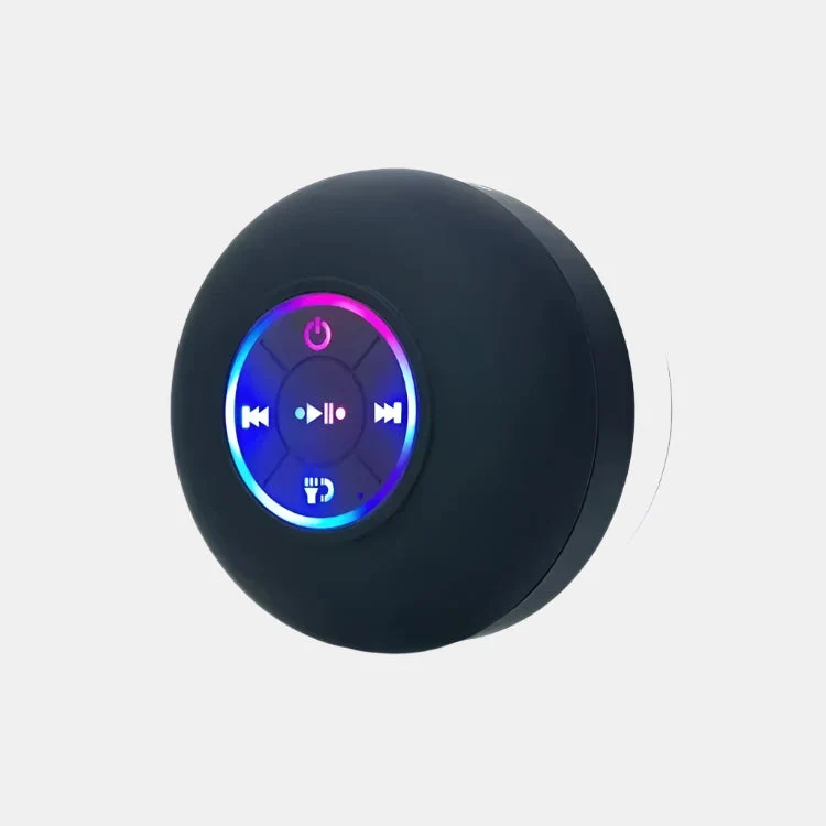 Bærbar Bluetooth Højttaler med Sprøjtetæt Design & LED-lys