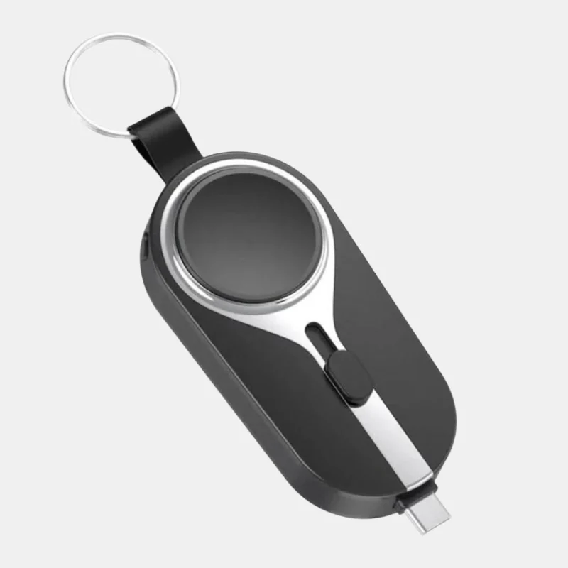 Kompakt Powerbank til Mobil og Smartwatch - Vandtæt Design