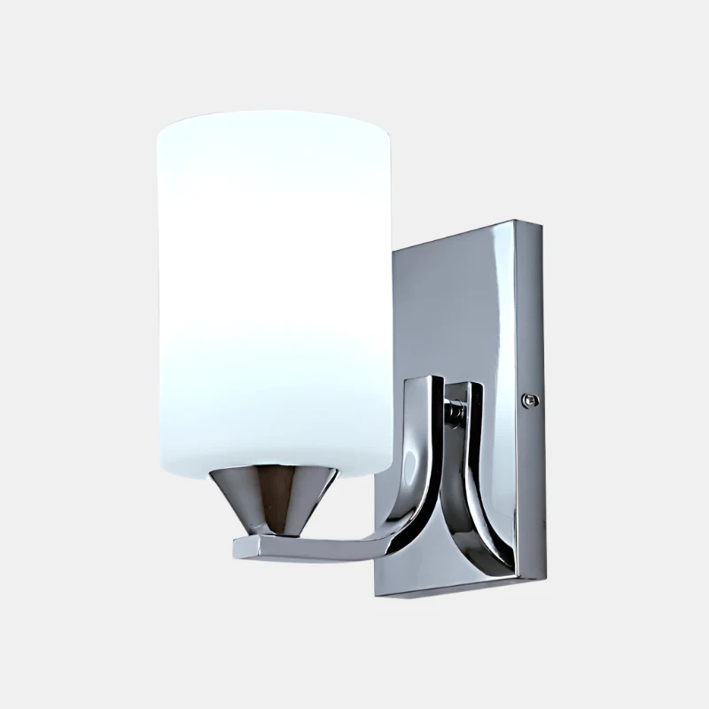 Elegant krom LED-væglampe med moderne design
