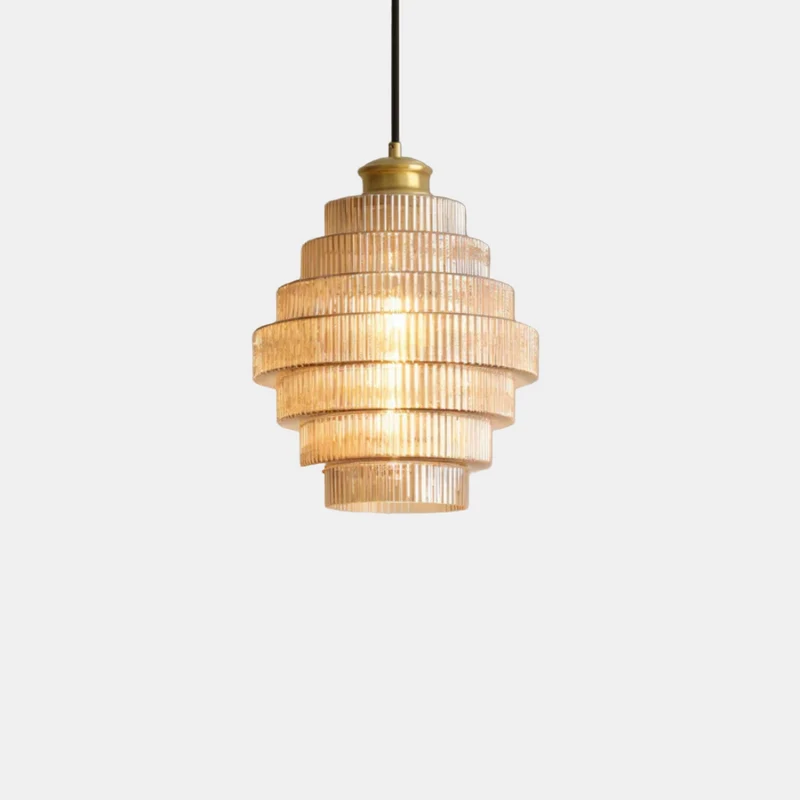 Retro Glaspendel med Varmt LED-lys til Stilfuldt Hjem