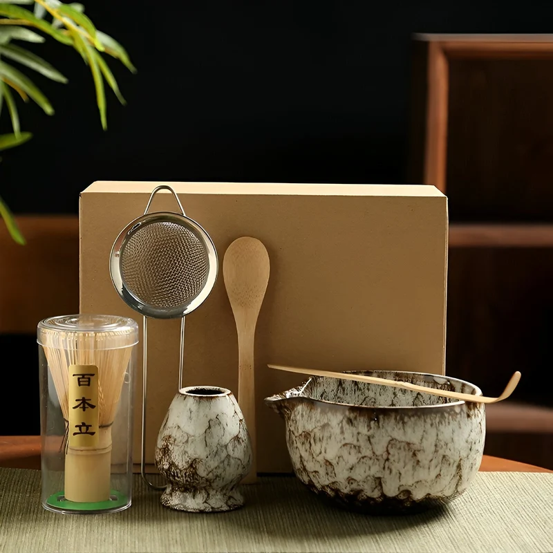 Autentisk Matcha Teesæt - Perfekt til Japansk Teeritual