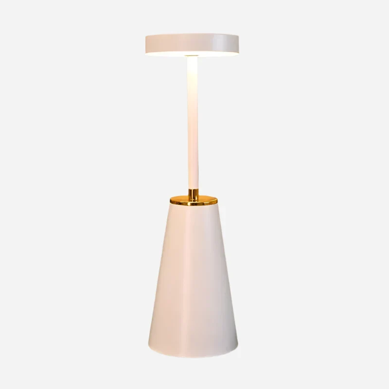 Trådløs LED Bordlampe med Lang Batterilevetid og Touch-Kontrol