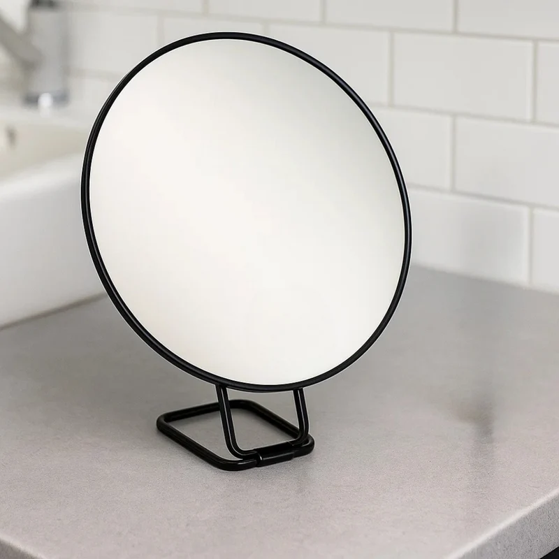 Makeupspejl med 30x forstørrelse og fleksibel montering