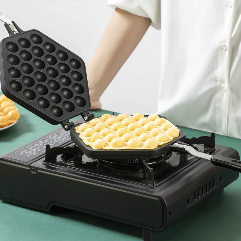 Non-Stick Bubble Egg Waffle Maker Pande