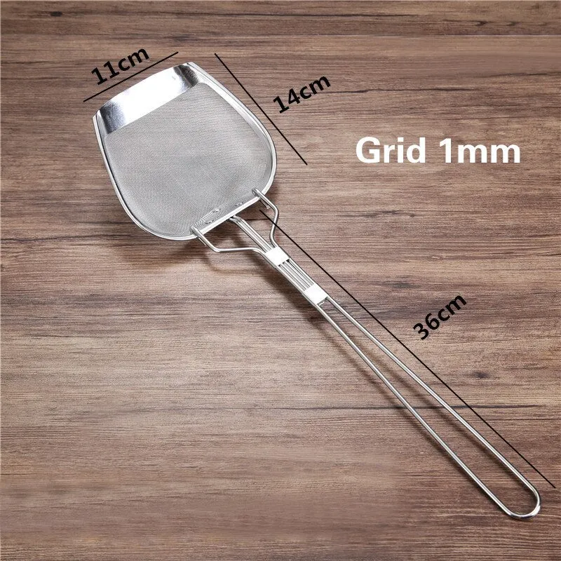 Rustfrit stål friture sierske spatel