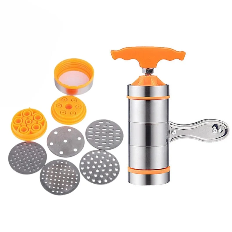 Manual Rustfrit Stål Nudelsjæler Pasta Maker
