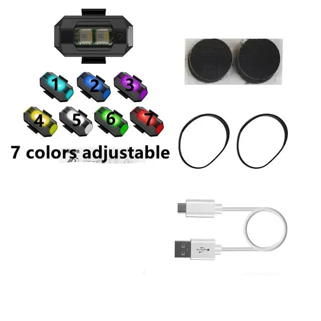 Universel Motorcykel Drone Strobe Lygter