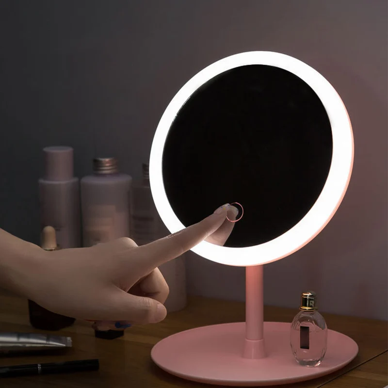 Crystal Clear View Smart Touch LED Makeup Spejl