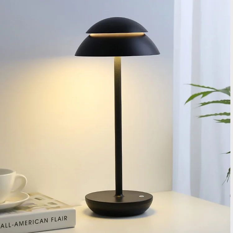 Trådløs Bordlampe med Dæmpbar Varm LED og Lang Batteritid