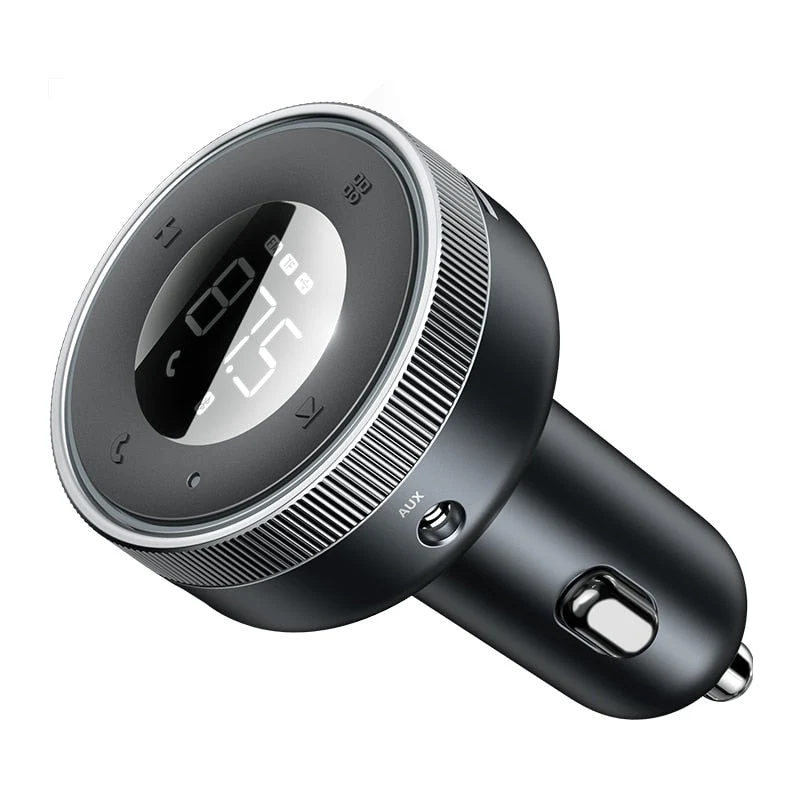 Car FM Audio Bluetooth Sender Hurtig Telefonoplader
