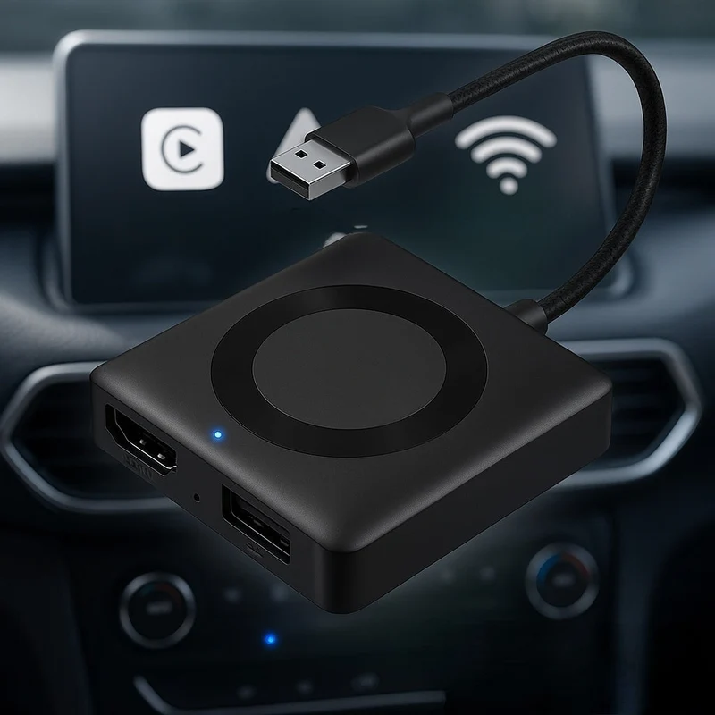 Trådløs HDMI Adapter til Bil – Nyd Håndfri Underholdning